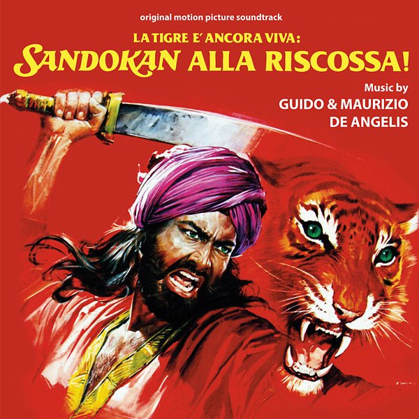 Guido & Maurizio De Angelis - La Tigre E Ancora Viva: Sandokan Alla Riscossa! (LP) - Joco Records
