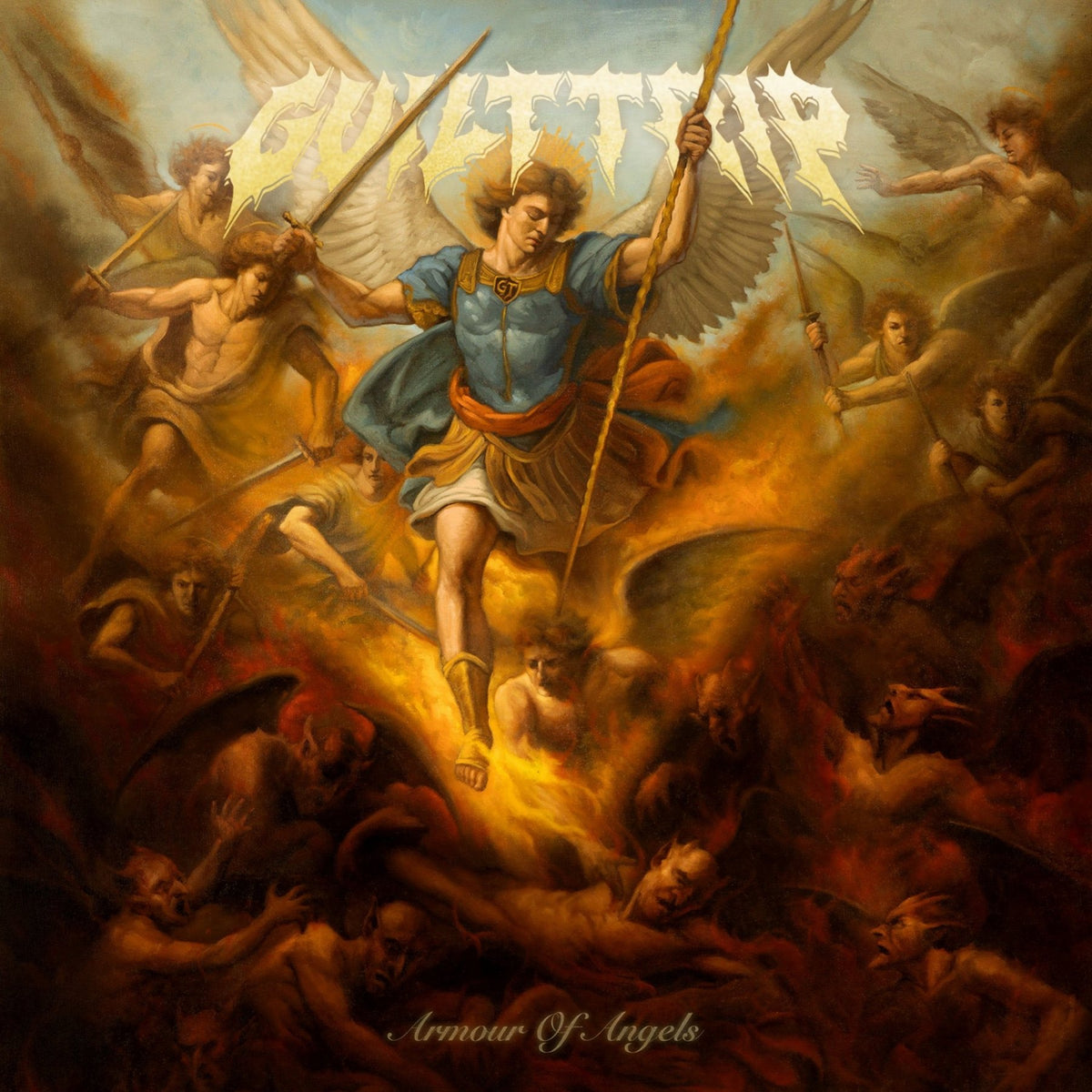Guilt Trip - Armour Of Angels (Burn Orange Vinyl) - Joco Records