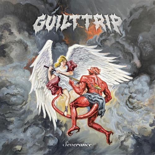 Guilt Trip - Severance (Black & White Splatter Vinyl) (LP) - Joco Records