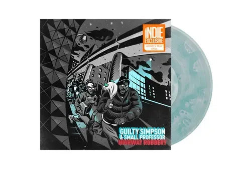 Guilty Simpson & Small Professor - Highway Robbery (Indie Exclusive, Ghostly Teal Vinyl) (LP) - Joco Records