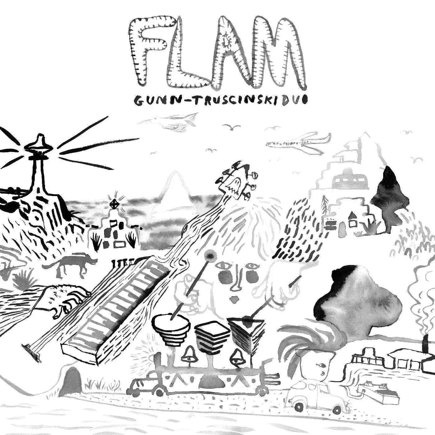 Gunn-Truscinski Duo - Flam (LP) - Joco Records