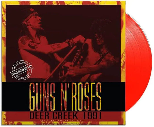 Guns N' Roses - Deer Creek 1991 RED Vinyl (LP) - Joco Records