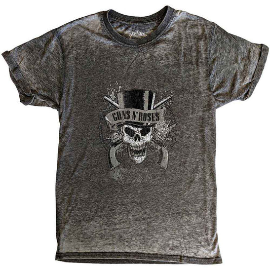 Guns N' Roses - Faded Skull - Band Shirt (T-Shirt)