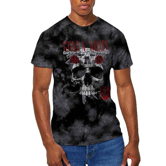 Guns N' Roses - Flower Skull (T-Shirt)