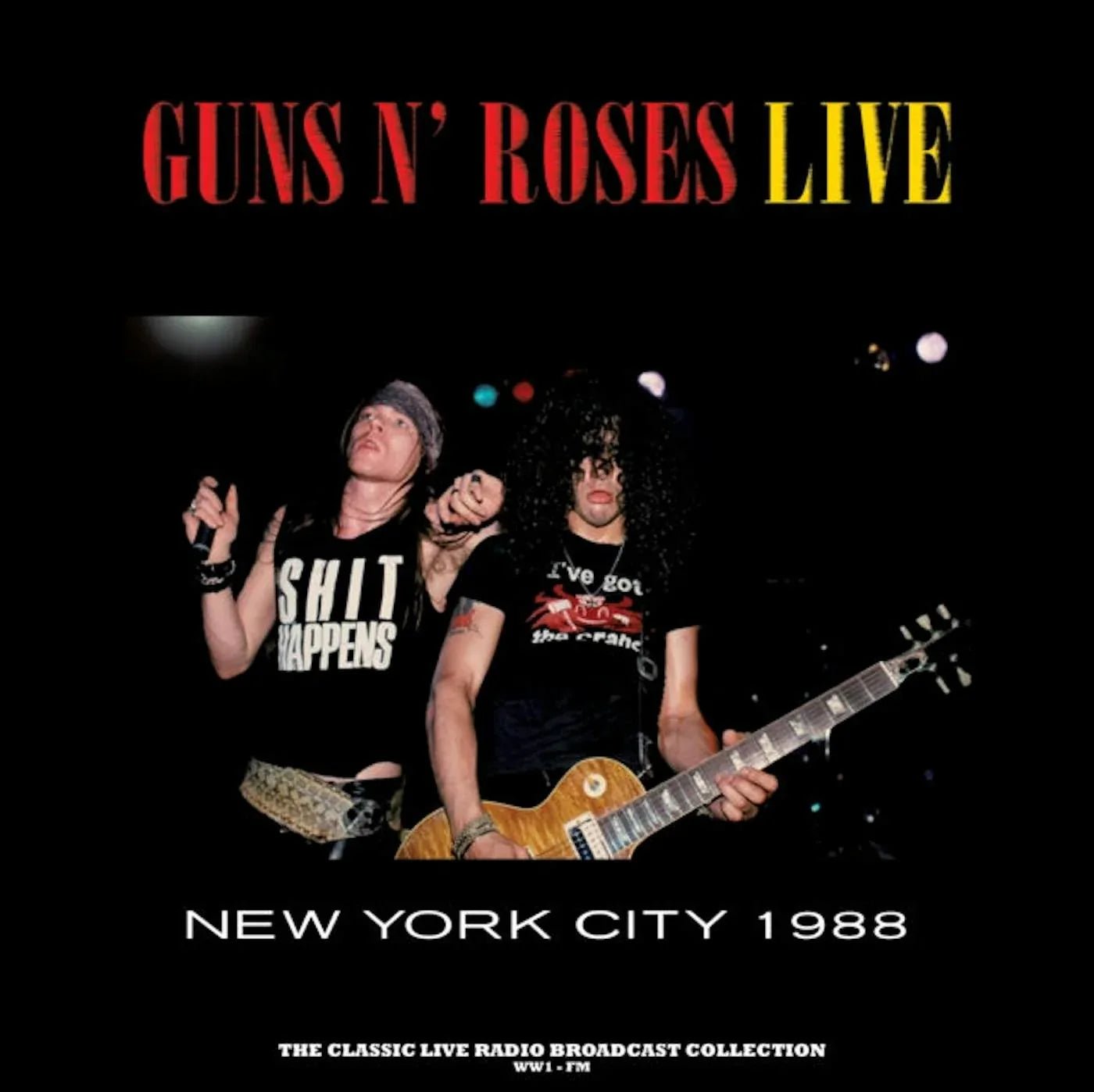 Guns N' Roses - Live: New York City 1988 (Limited Edition Import, Yellow Vinyl) (LP) - Joco Records
