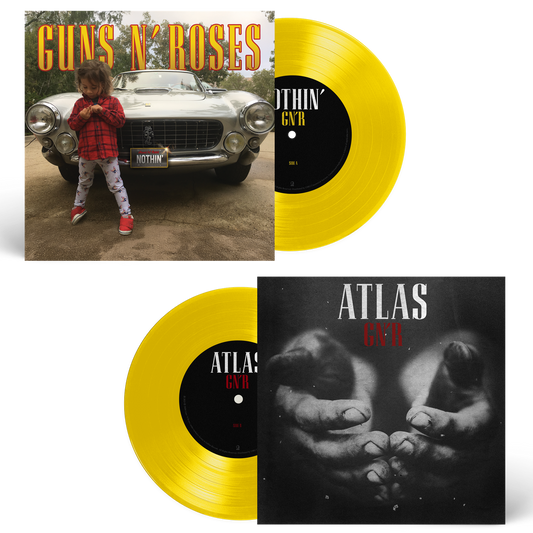 Guns N' Roses - Nothin' / Atlas (Canary Yellow 7" Single)