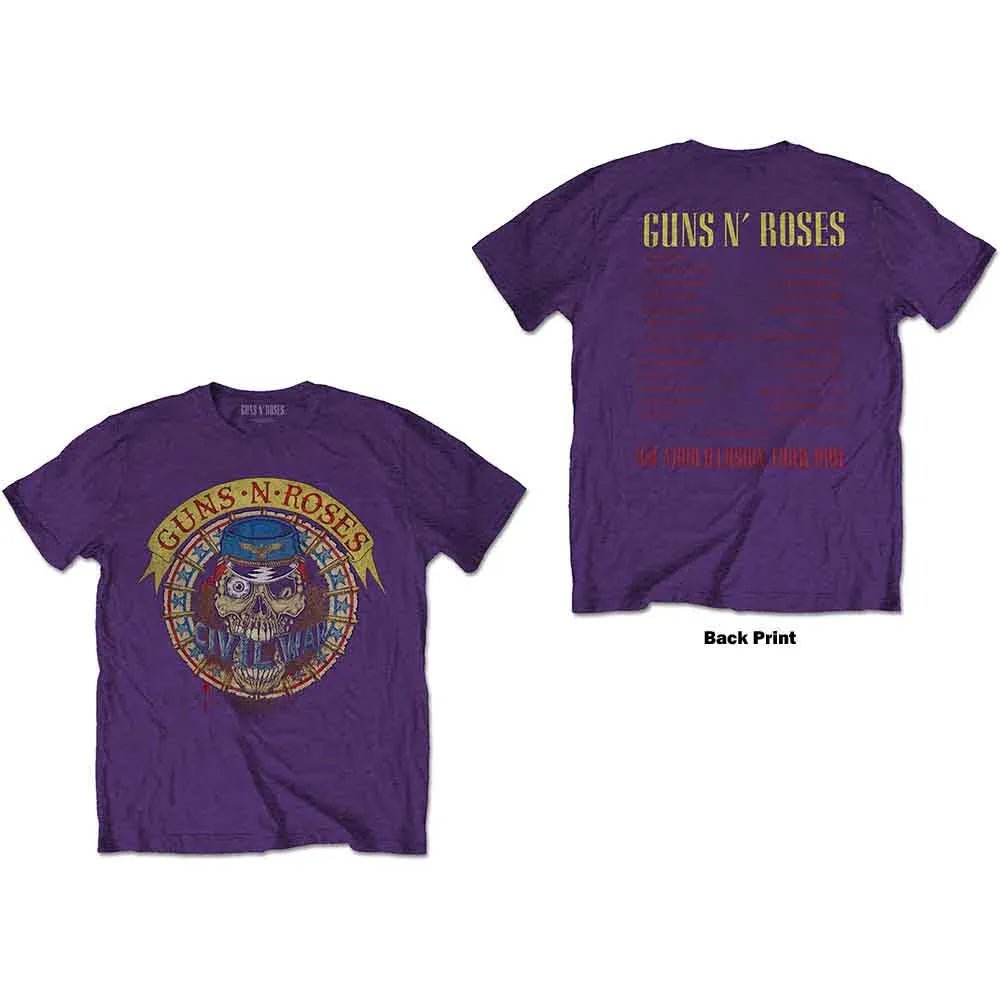 Guns N' Roses - Skull Circle (T-Shirt) - Joco Records