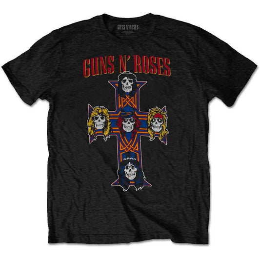Guns N' Roses - Vintage Cross (T-Shirt) - Joco Records