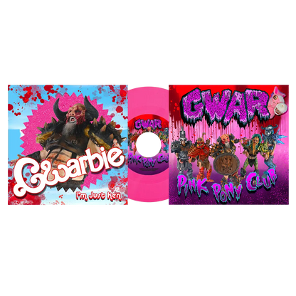 Gwar - Pink Pony Club (45 RPM, Pink Vinyl) (7-Inch Single) - Joco Records