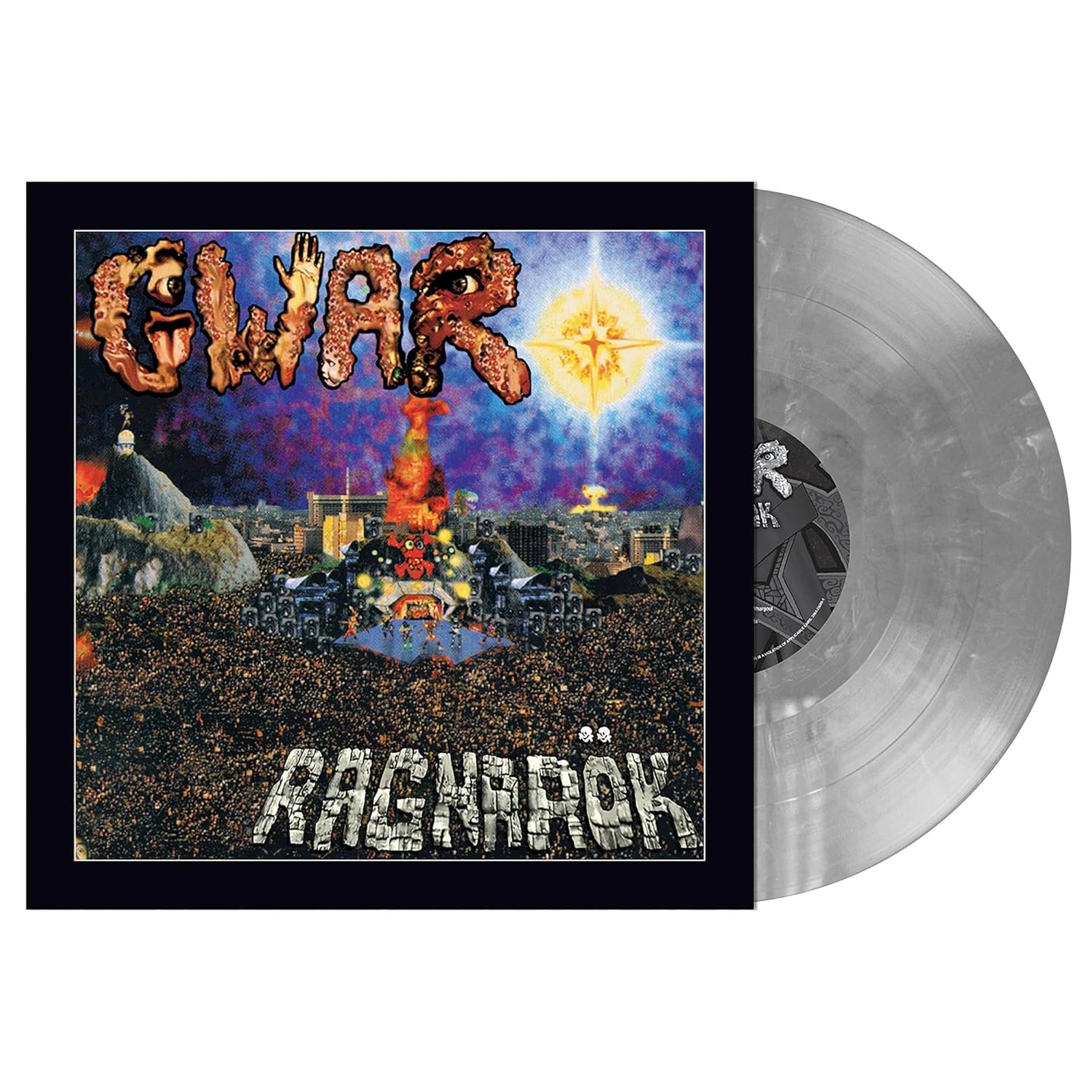 Gwar - Ragnarok (Limited Edition, Grey & White Marble Vinyl) (LP) - Joco Records