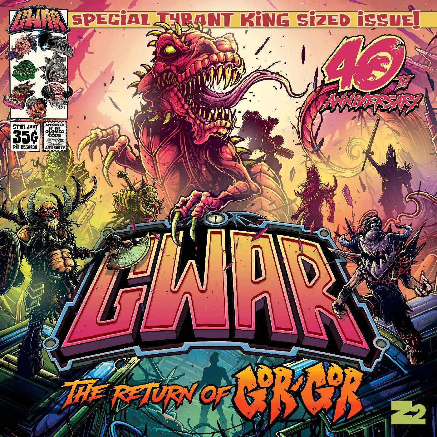Gwar - The Return Of Gor Gor (Limited Edition, Translucent Purple Vinyl) (LP) - Joco Records