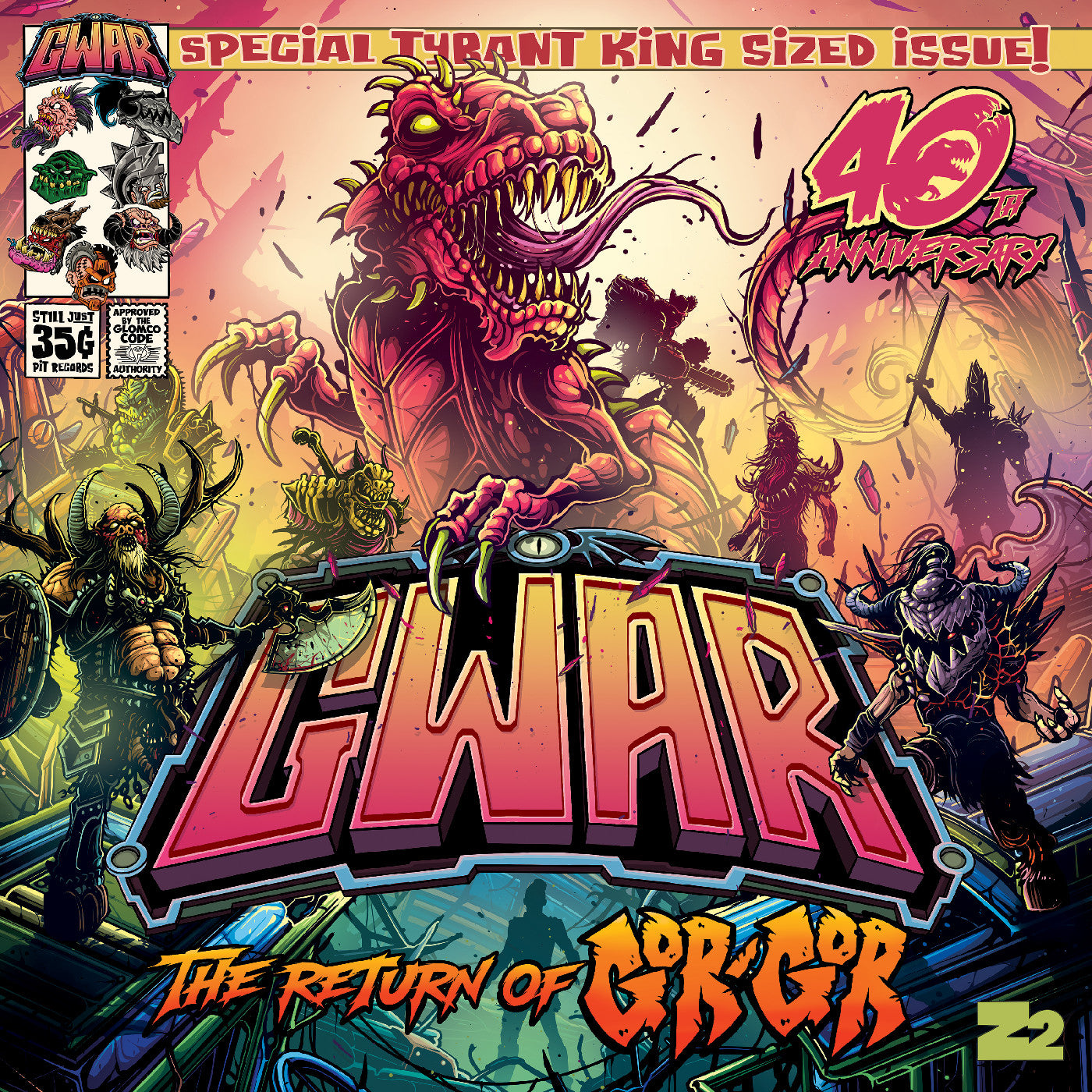 Gwar - The Return Of Gor Gor (Limited Edition, Translucent Purple Vinyl) (LP)