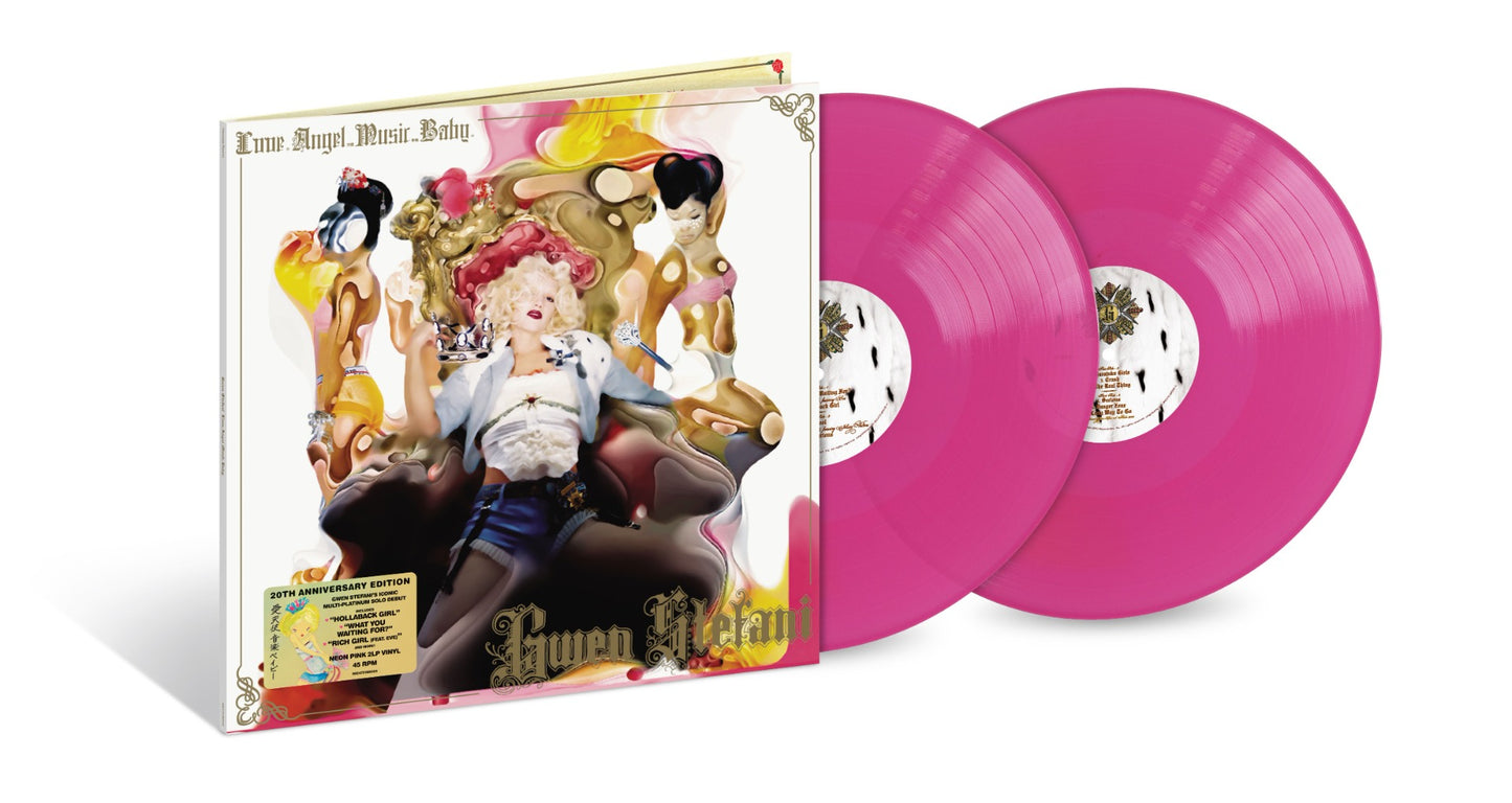 Gwen Stefani - Love, Angel, Music, Baby: 20Th Anniversary (Limited Edition, Neon Pink Vinyl) (2 LP)