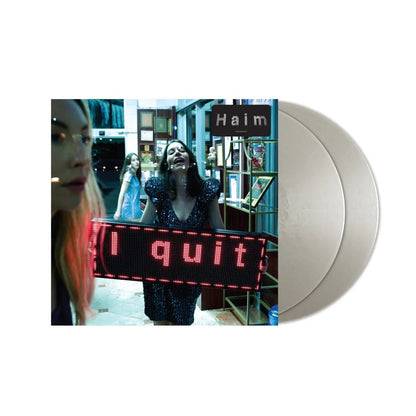 Haim - "I Quit" (Limited Edition, Metallic Silver Vinyl) (2 LP) - Joco Records