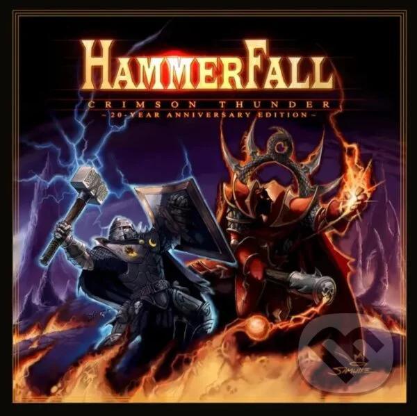 Hammerfall - Crimson Thunder: 20 Year Anniversary Edition (Silver Vinyl) (2 LP) - Joco Records