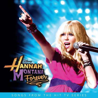 Hannah Montana - Forever (Limited Edition, Pink & Purple Swirl Vinyl) (LP) - Joco Records