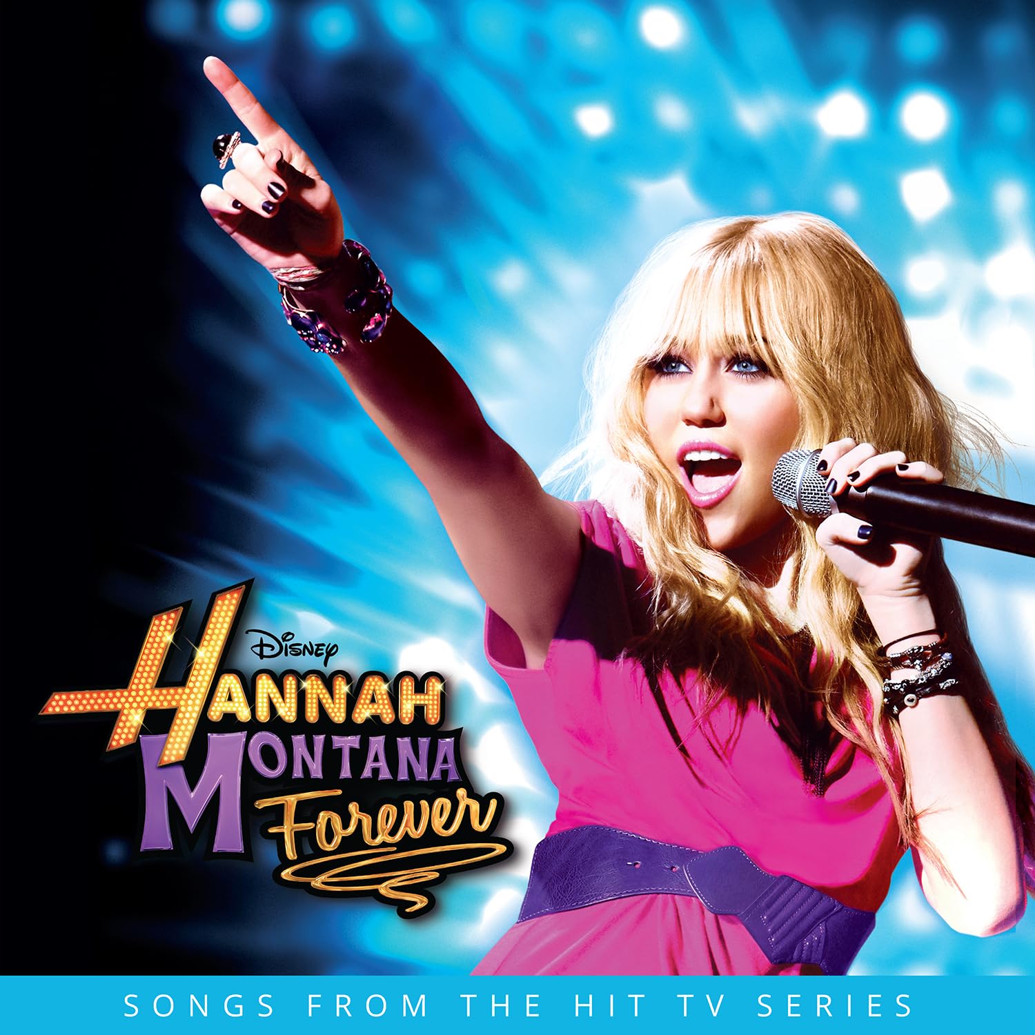 Hannah Montana - Hannah Montana Forever (Limited Edition, Pink & Purple Swirl Vinyl) (LP)