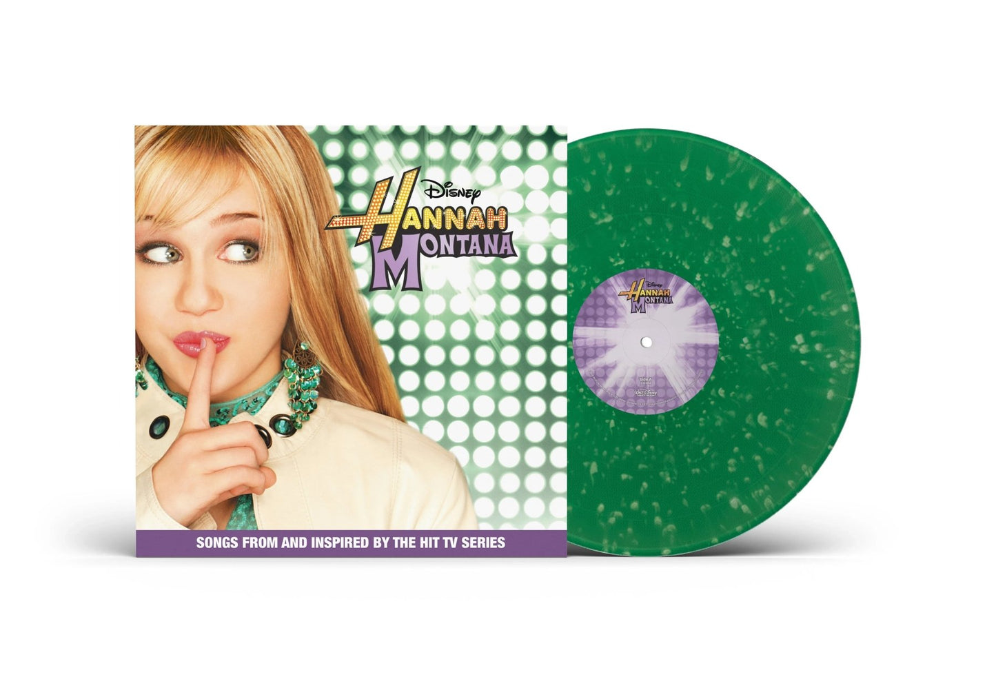 Hannah Montana - Hannah Montana (Songs From And Inspired By The Hit Tv Series) (Green Splatter Vinyl) - Joco Records