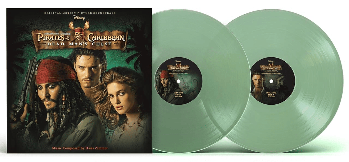 Hans Zimmer - Pirates of the Caribbean: Dead Man's Chest (Original Soundtrack) (Coke Bottle Clear Color Vinyl) (2 LP) - Joco Records