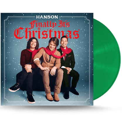 Hanson - Finally It's Christmas (Limited Edition, Green Vinyl) (LP) - Joco Records