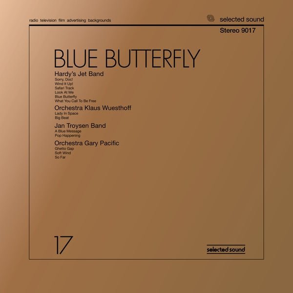 Hardy's Jet Band/Orchestra Klaus Wuesthoff/Jan Tro - Blue Butterfly (Selected Sound) (LP) - Joco Records