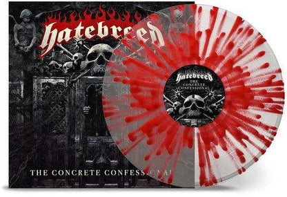 Hatebreed - The Concrete Confessional (Clear Vinyl, Red Vinyl, Splatter Vinyl) (LP) - Joco Records