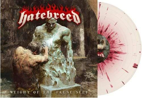 Hatebreed - Weight Of The False Self (Bone W/ Blood Splatter) (White, Red) (Vinyl)