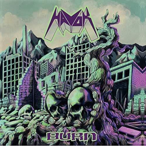 Havok - Burn (Turqoise & Black & Purple Swirl Vinyl) (LP) - Joco Records