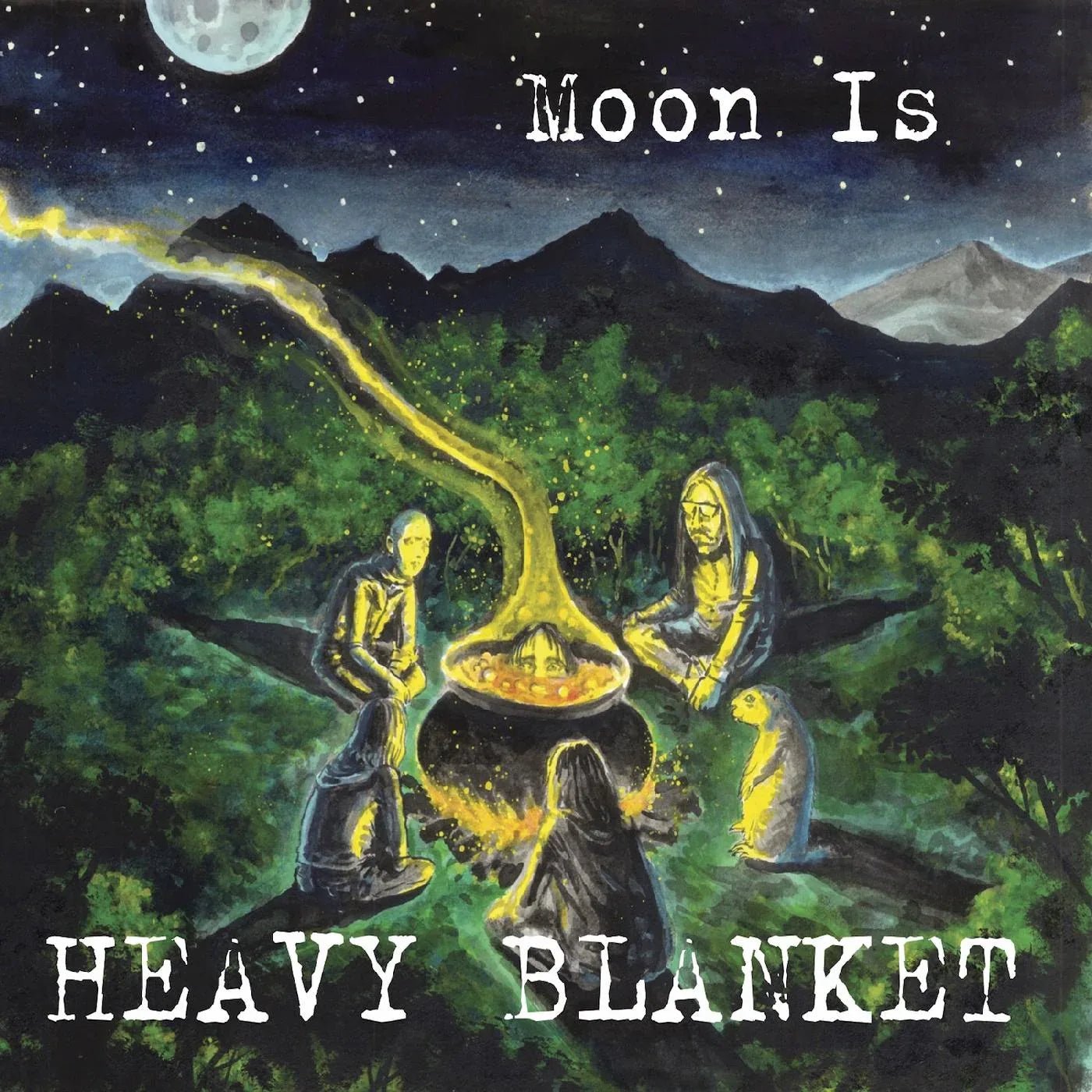 Heavy Blanket - Moon Is (Purple Vinyl) (LP) - Joco Records