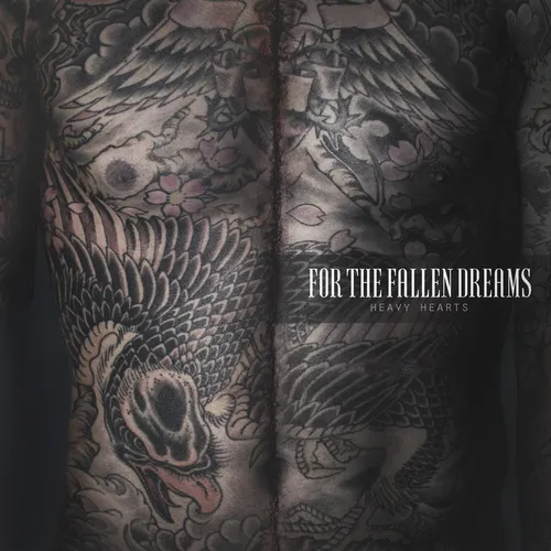 For The Fallen Dreams - Heavy Hearts (Limited Edition, Black & Pink Smush Vinyl) (LP)