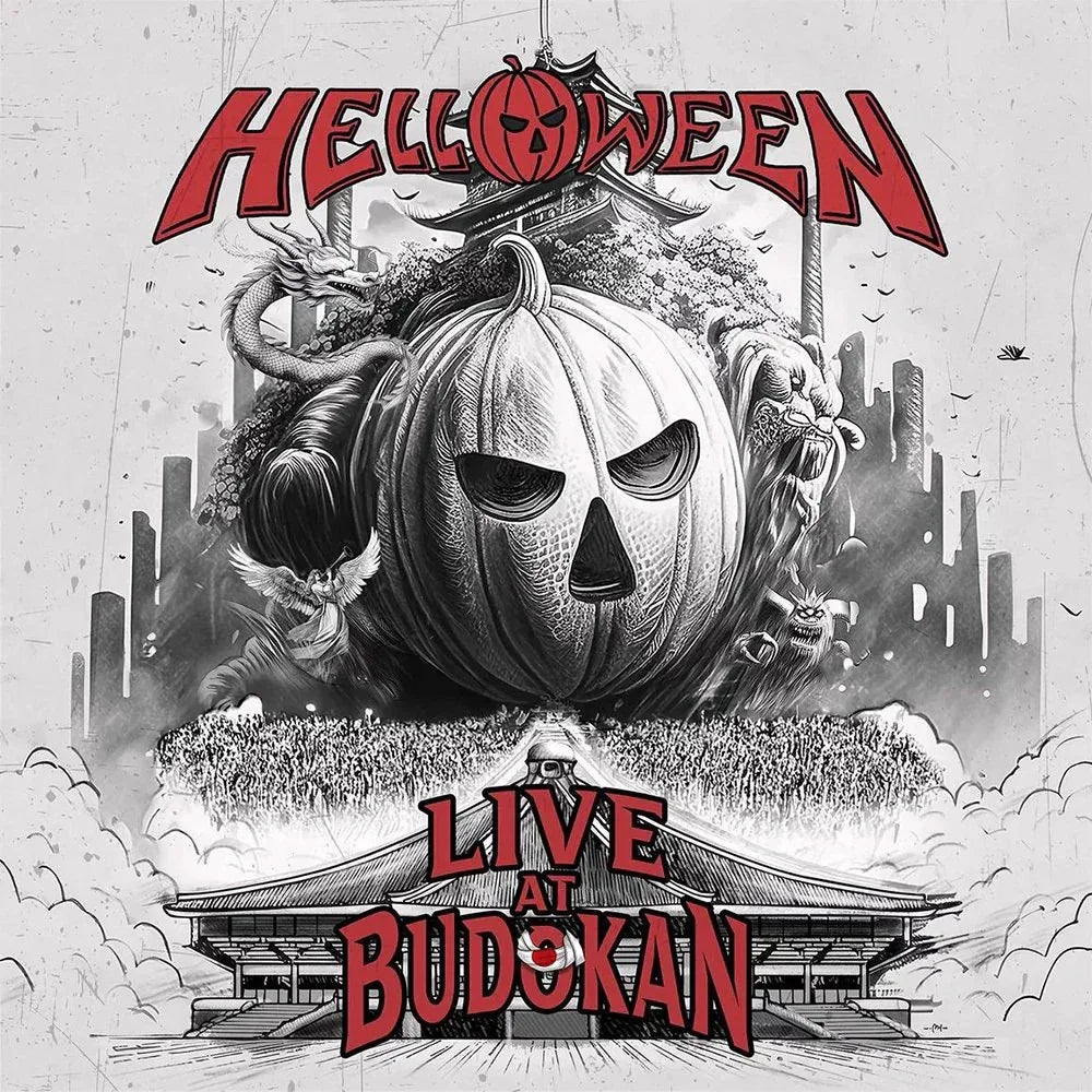 Helloween - Live At Budokan (Limited Edition, 180 Gram, Pumpkin Orange Vinyl) (3 LP) - Joco Records