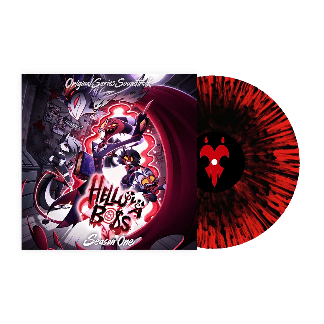Helluva Boss - Helluva Boss: Season 1 (Original Soundtrack) (Indie Exclusive, Demon Blood Vinyl) - Joco Records