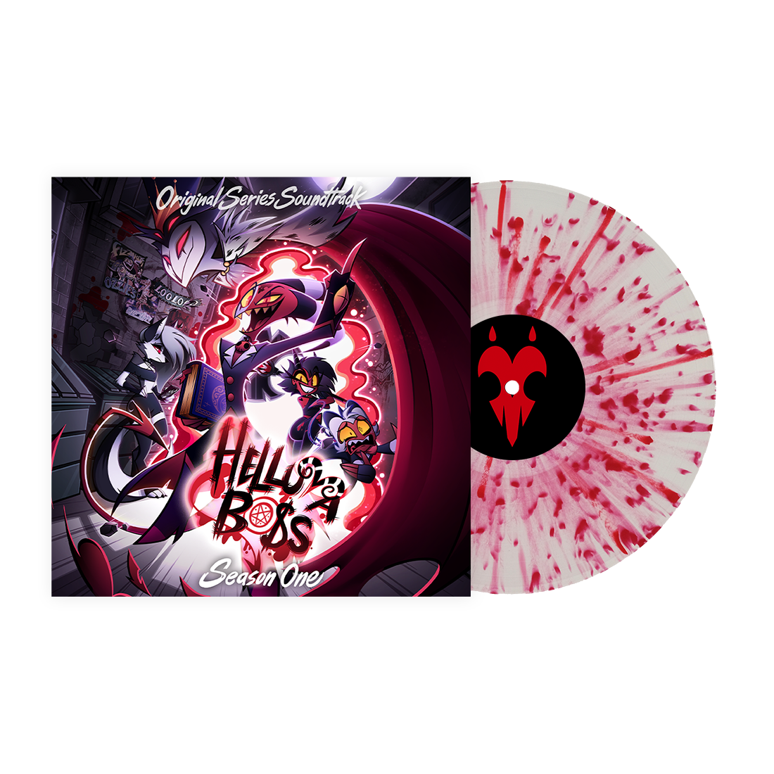 Helluva Boss - Helluva Boss: Season 1 (Original Soundtrack) (Standard Blood Splatter Vinyl)