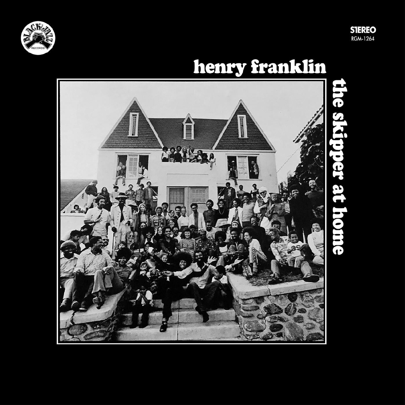 Henry Franklin - The Skipper At Home - Remastered (Blue With Black Swirl Vinyl)