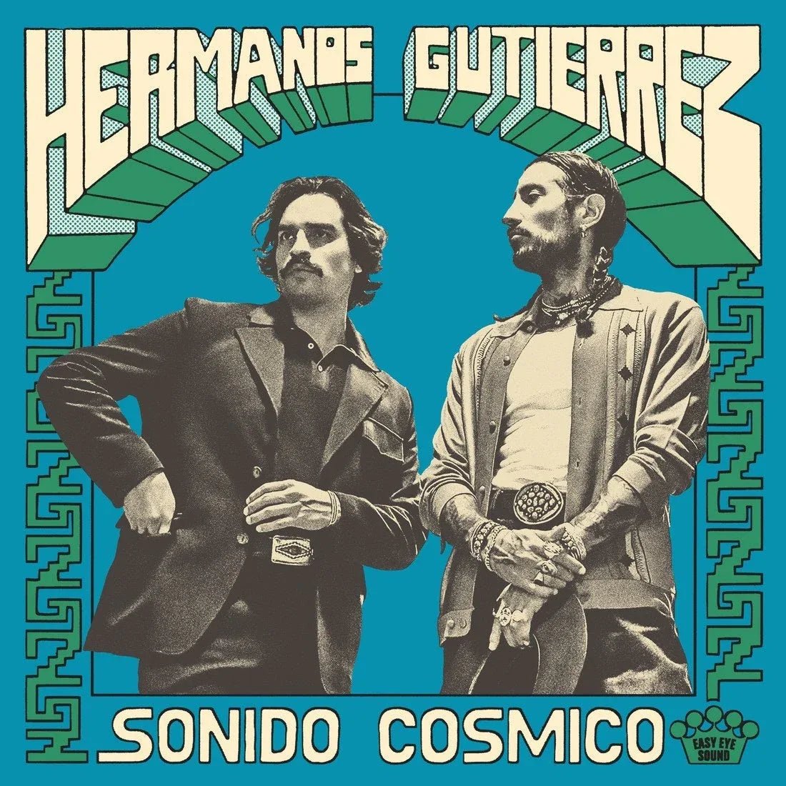 Hermanos Gutiérrez - Sonido Cósmico (Blue/Yellow Marble LP) - Joco Records
