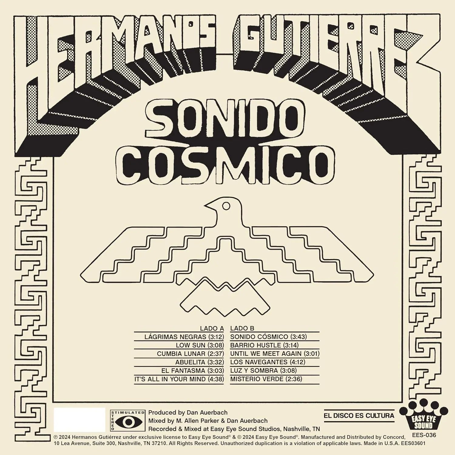 Hermanos Gutiérrez - Sonido Cósmico (LP) - Joco Records