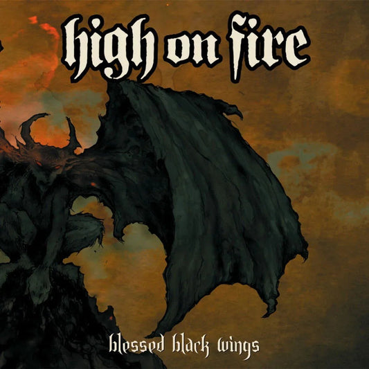 High on Fire - Blessed Black Wings (Blue Vinyl, Orange Vinyl) (2 LP) - Joco Records