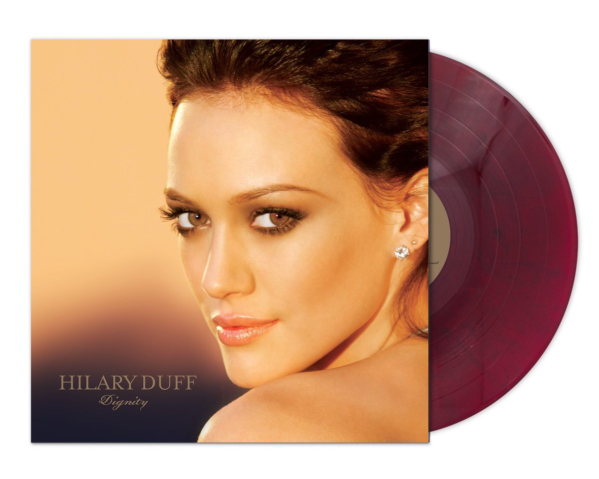 Hilary Duff - Dignity (Merlot/Black Swirl LP)