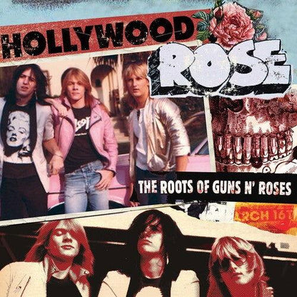 Hollywood Rose - The Roots Of Guns N' Roses (Limited Edition, Remixes, Red & White Splatter, Vinyl) (LP) - Joco Records