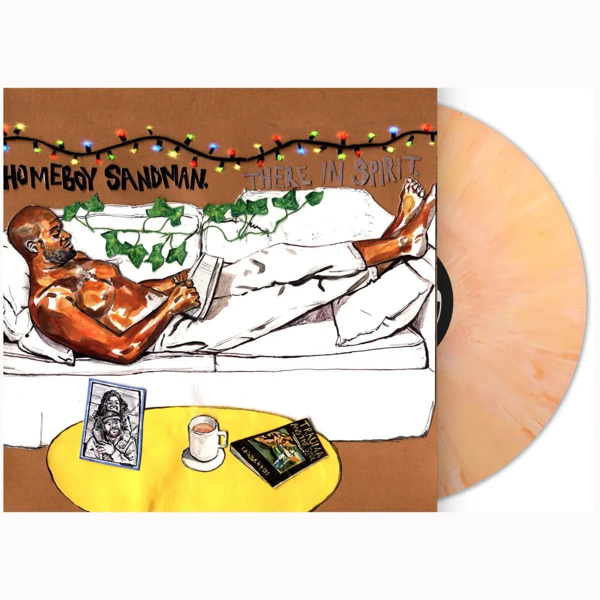 Homeboy Sandman - There In Spirit (Indie Exclusive, Peach Vinyl) (12-Inch Vinyl EP) - Joco Records