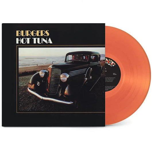 Hot Tuna - Burgers (50th Anniversary) (Indie Exclusive, Transparent Orange Vinyl) (LP) - Joco Records