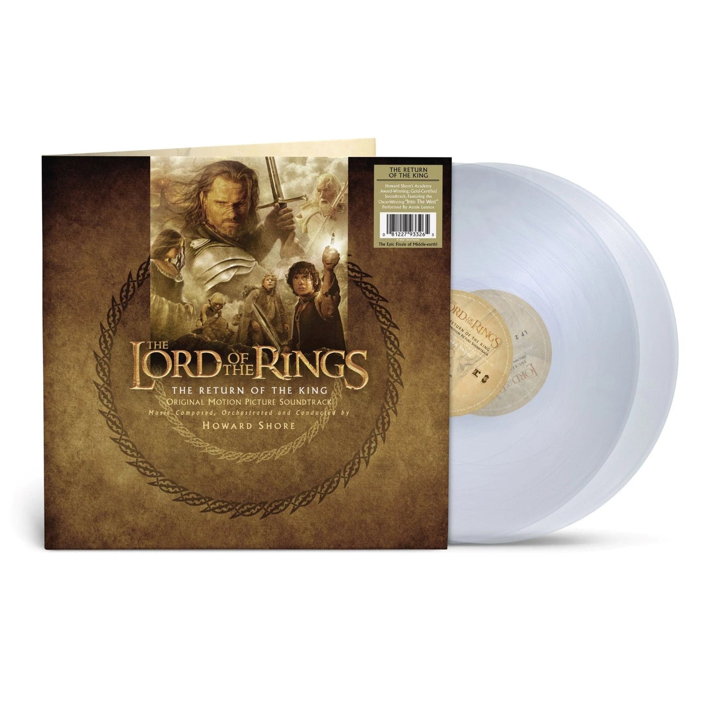 Howard Shore - The Return of the King (Indie Exclusive, Palantir Clear Vinyl) (2 LP) - Joco Records