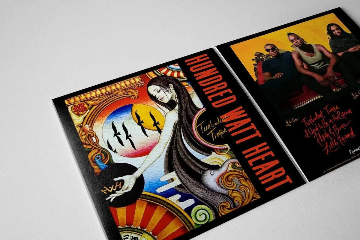 Hundred Watt Heart - Turbulent Times (Limited Edition, 180 Gram, Clear Vinyl) (LP) - Joco Records