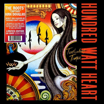 Hundred Watt Heart - Turbulent Times (Limited Edition, 180 Gram, Clear Vinyl) (LP) - Joco Records
