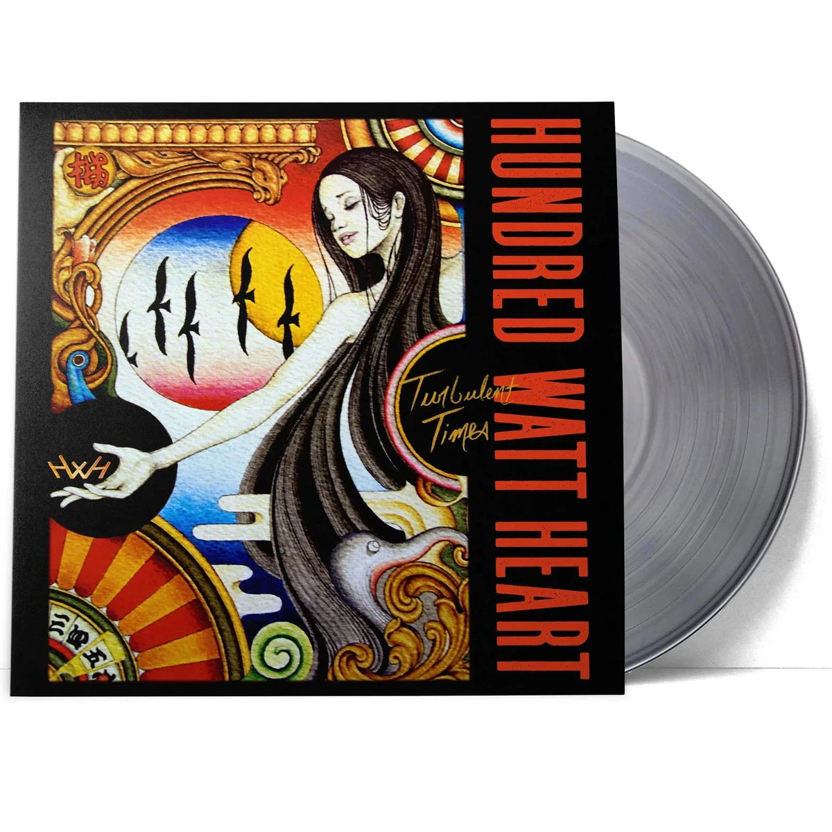 Hundred Watt Heart - Turbulent Times (Limited Edition, 180 Gram, Clear Vinyl) (LP) - Joco Records