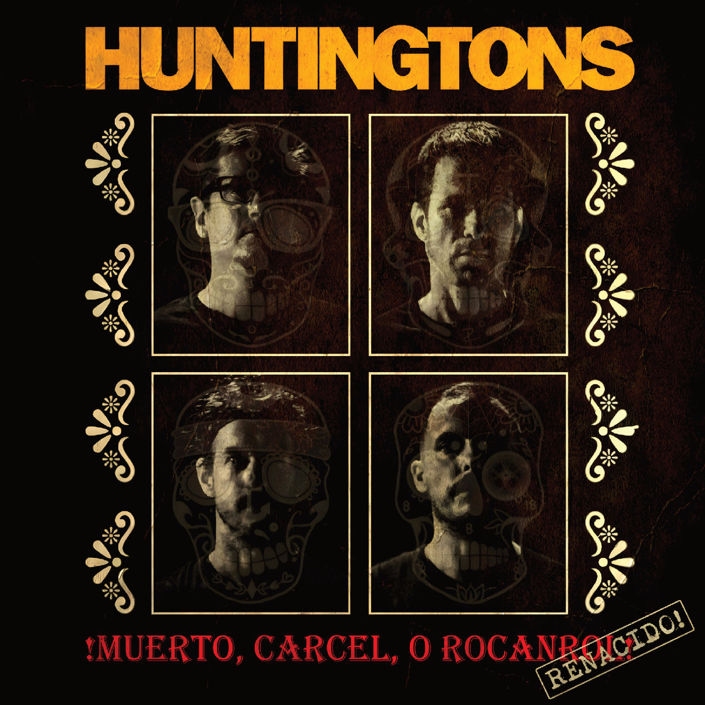 Huntingtons - Muerto, Carcel, O Rocanrol Renacido (White Vinyl)