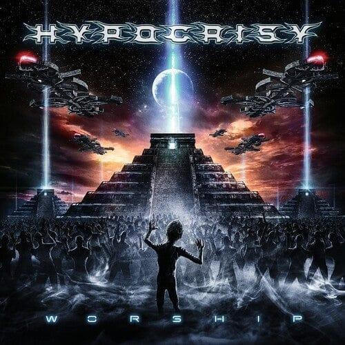 Hypocrisy - Worship (Blue & White Marble Vinyl) (Indie Exclusive, Blue Vinyl, White Vinyl, Gatefold LP Jacket) (2 LP) - Joco Records