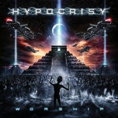 Hypocrisy - Worship (Blue & White Marble Vinyl) (Indie Exclusive, Blue Vinyl, White Vinyl, Gatefold LP Jacket) (2 LP) - Joco Records