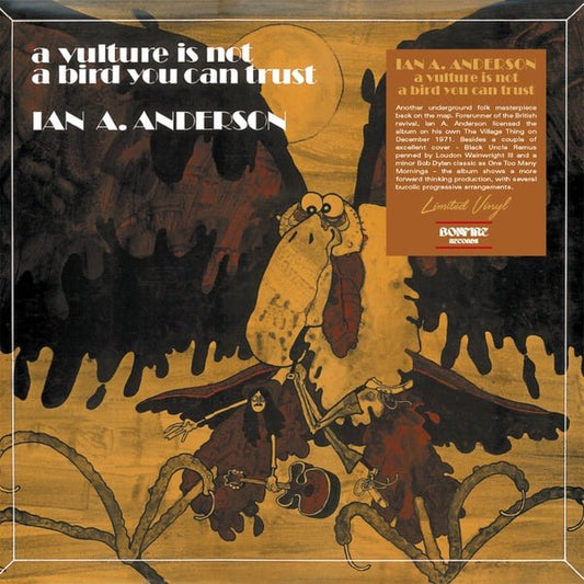 Ian A. Anderson - A Vulture Is Not A Bird You Can Trust (LP) - Joco Records