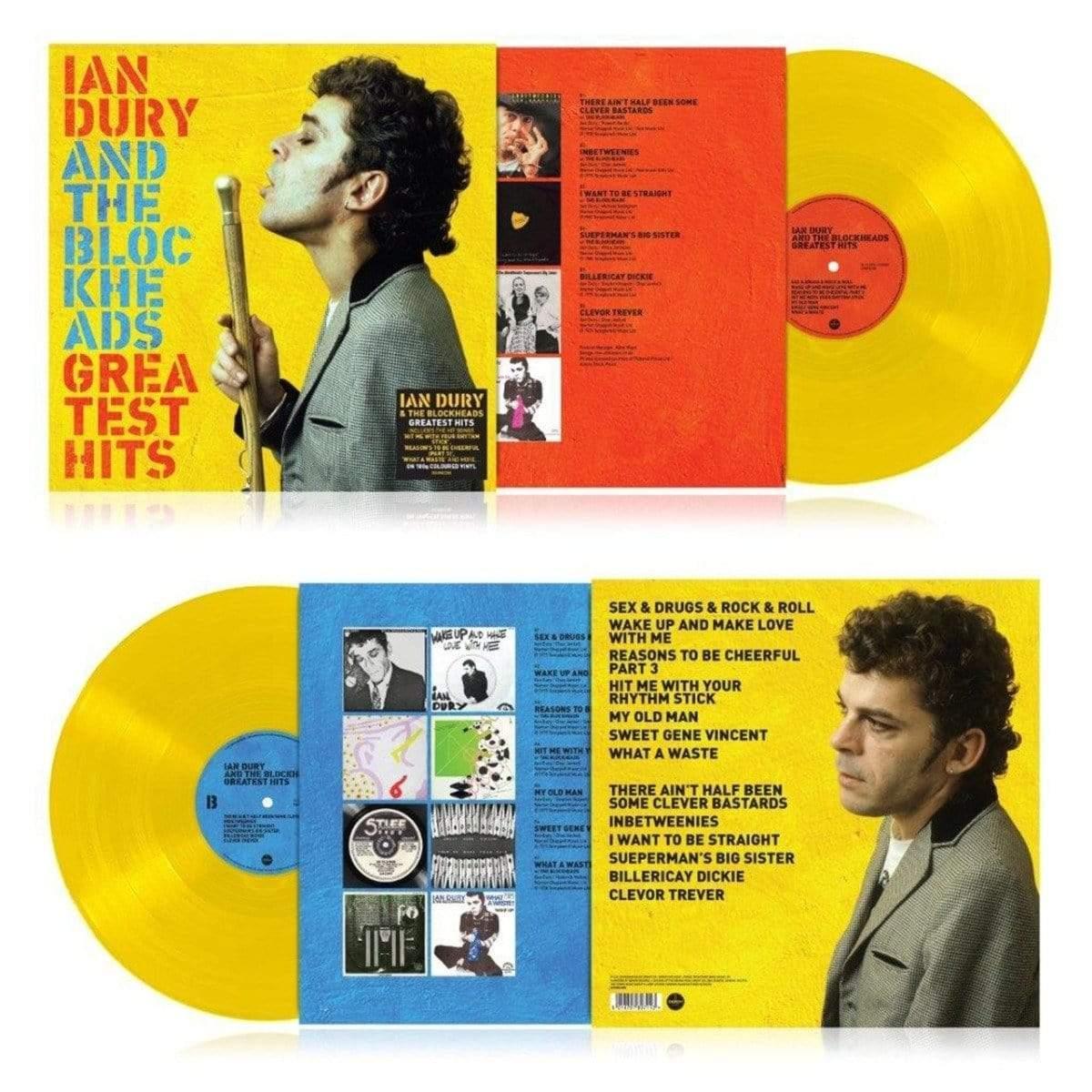 Ian Dury And The Blockheads - Greatest Hits (180 Gram, Yellow Vinyl) (LP) - Joco Records